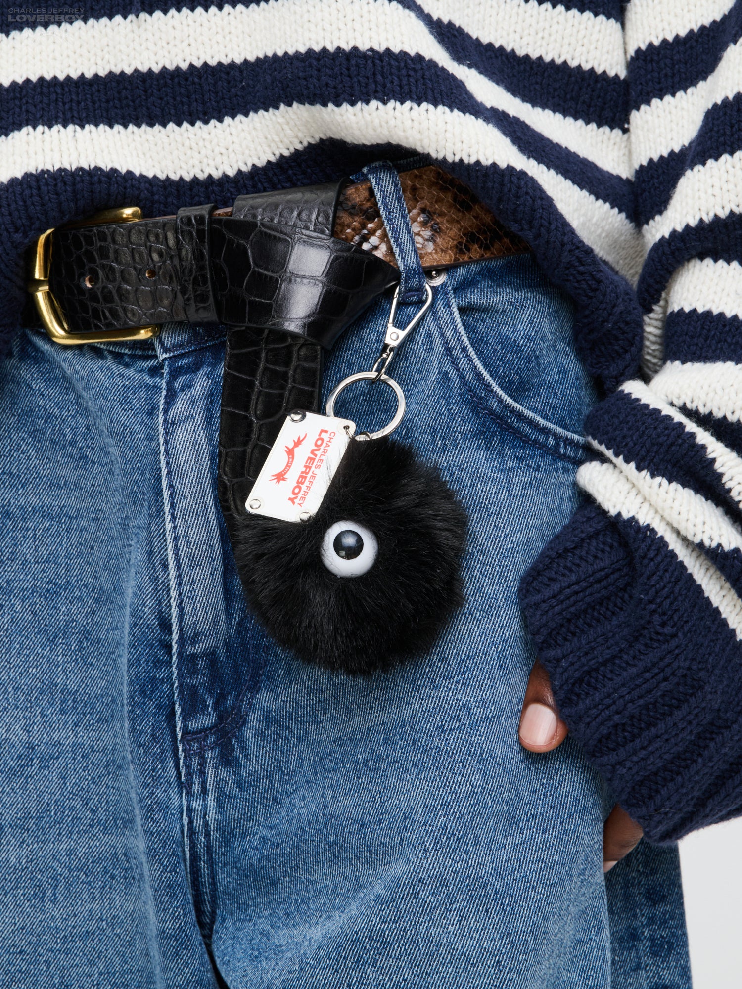 BINKY KEYRING in BLACK - Image 2