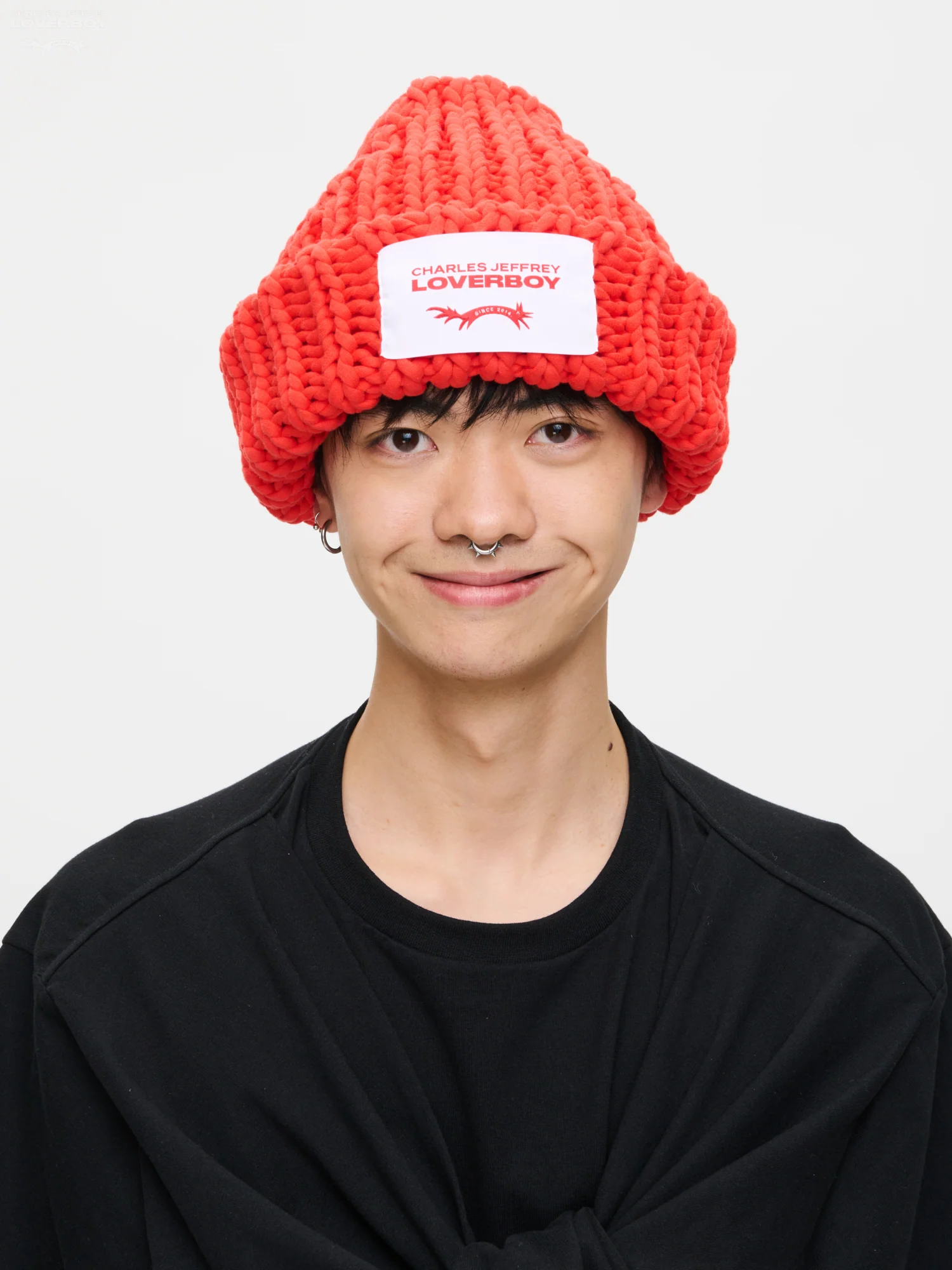 CHUBBY BEANIE EXCLUSIVE in RED - Image 2