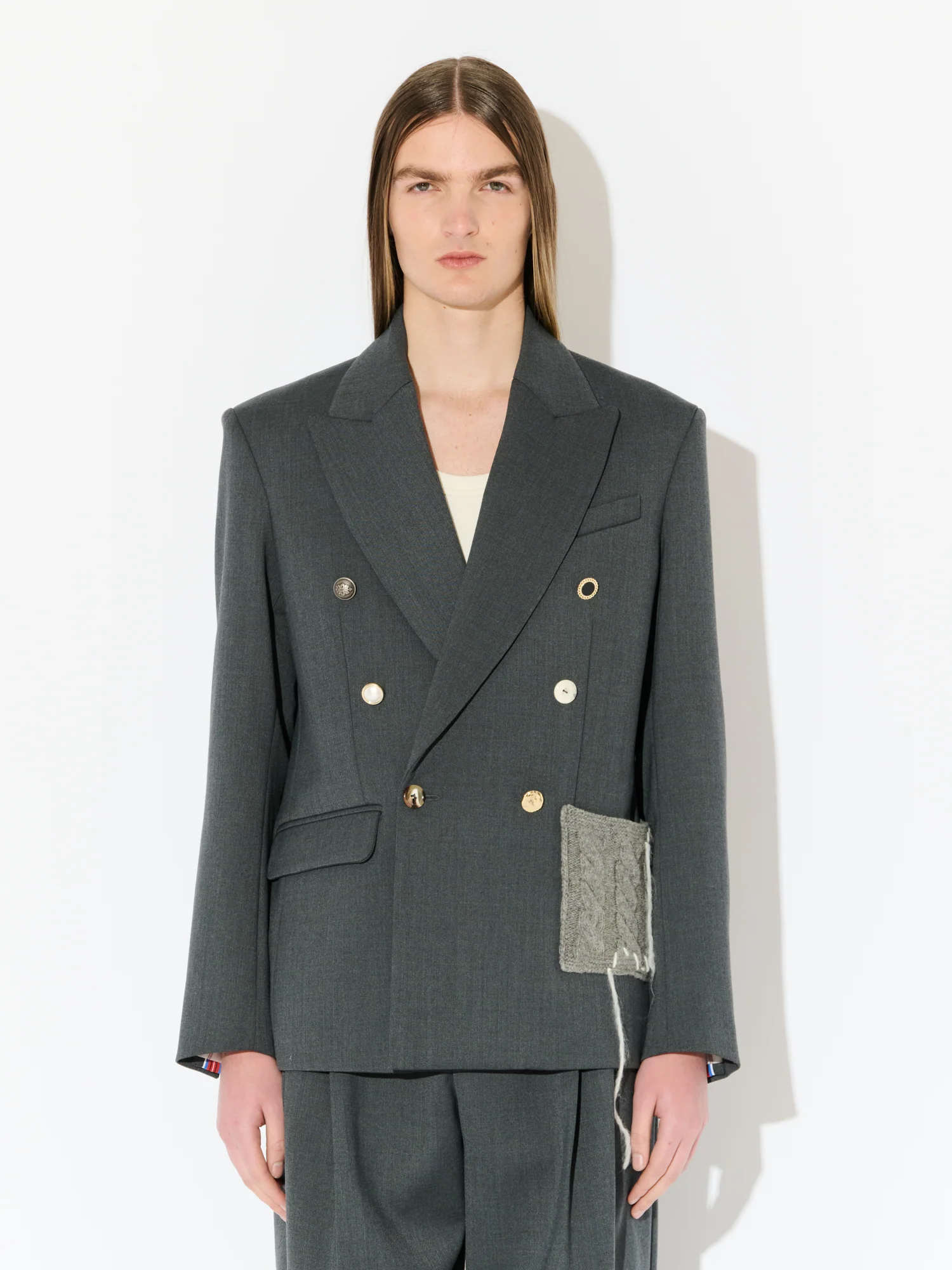 EDINBURGH JACKET in GREY - Image 3