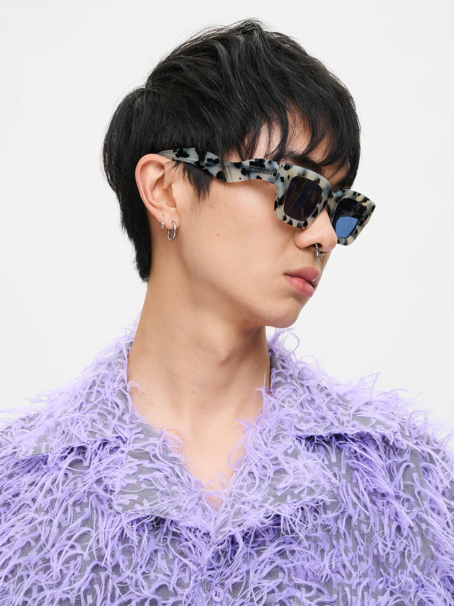 TOPSY TURVY SUNGLASSES in GREY TORTOISE SHELL - Image 2